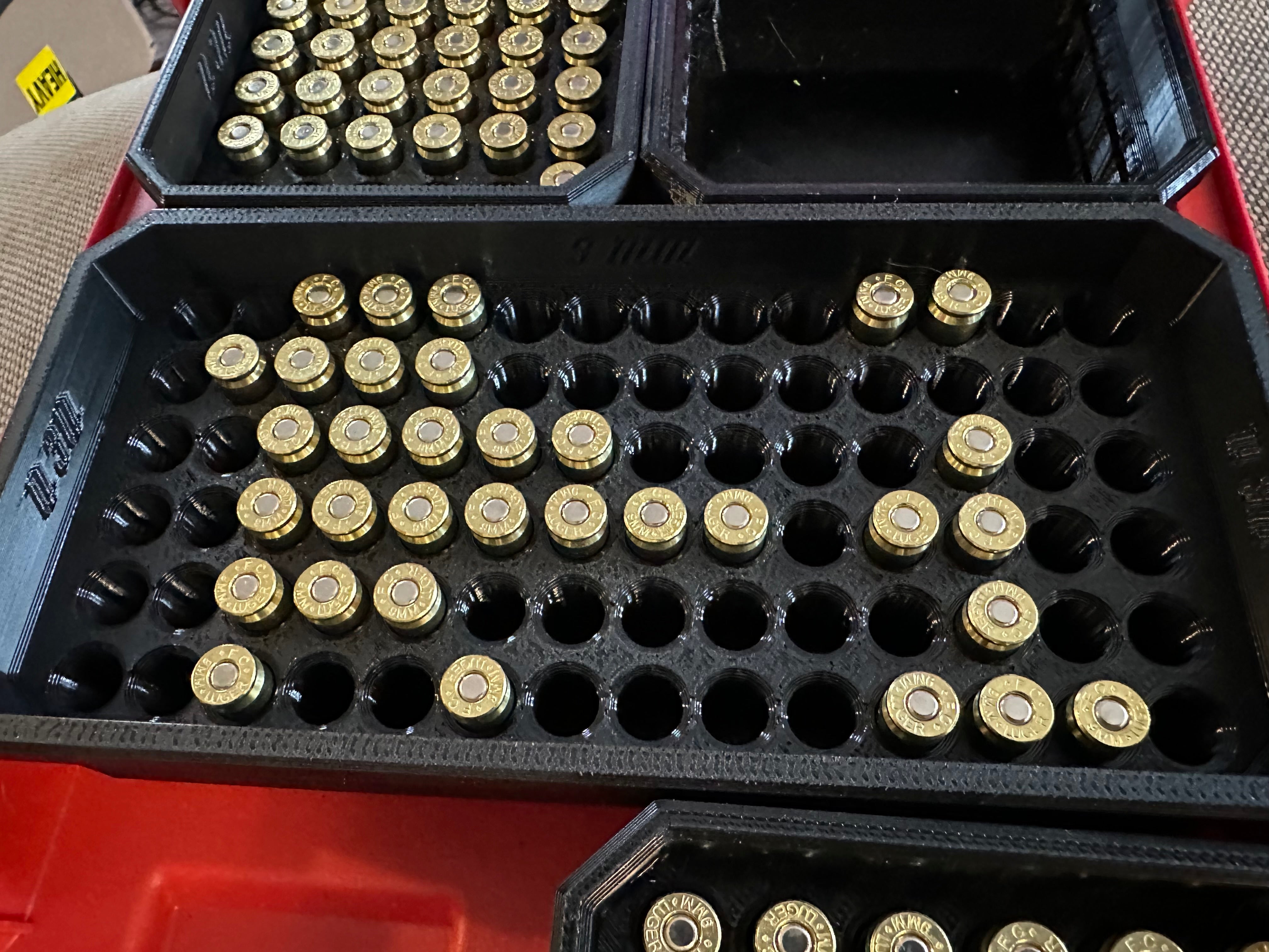 Milwaukee slim 9mm Ammo Bin -PETG