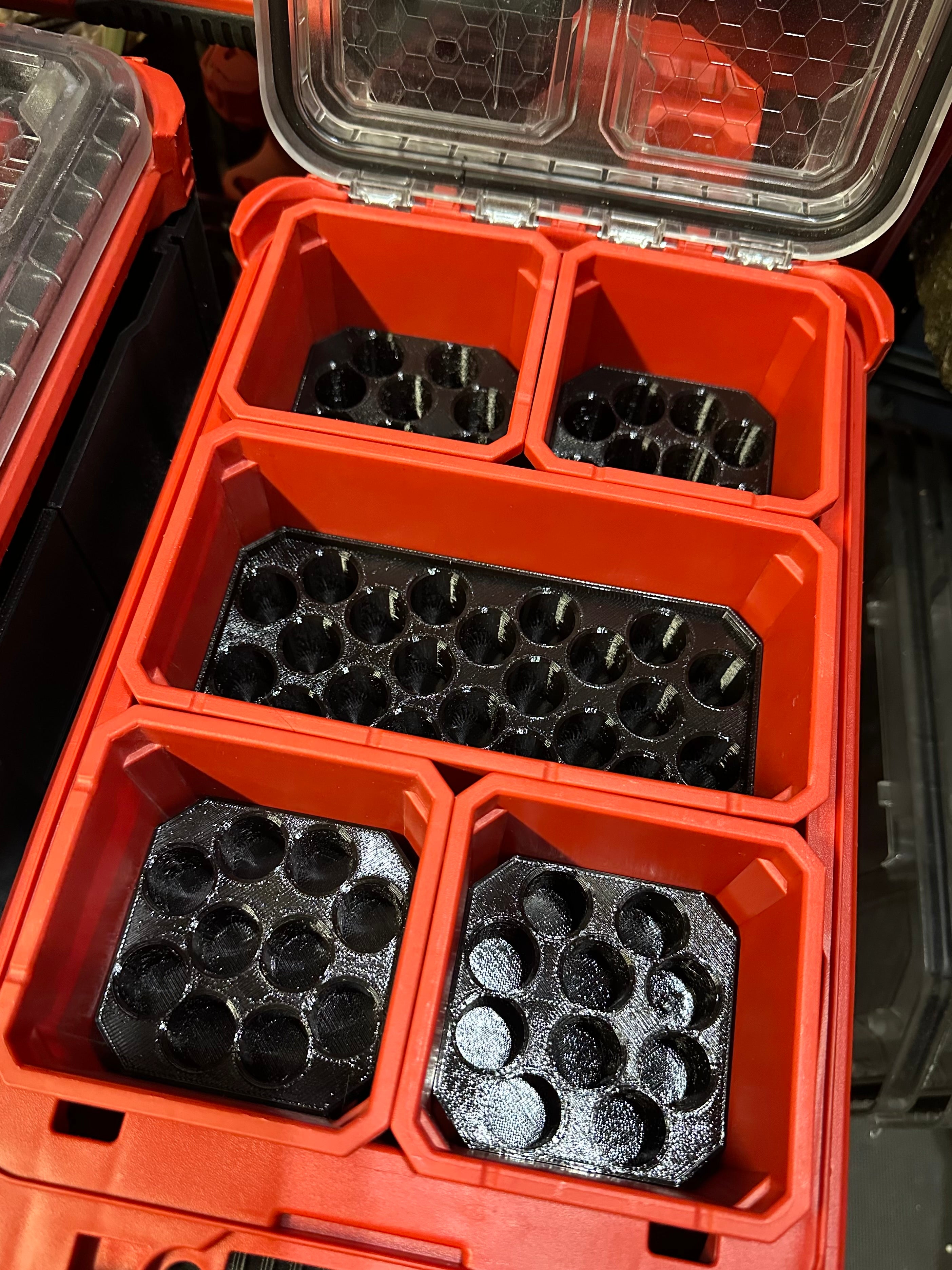 Milwaukee Deep 12Gage Ammo Bin Organizers