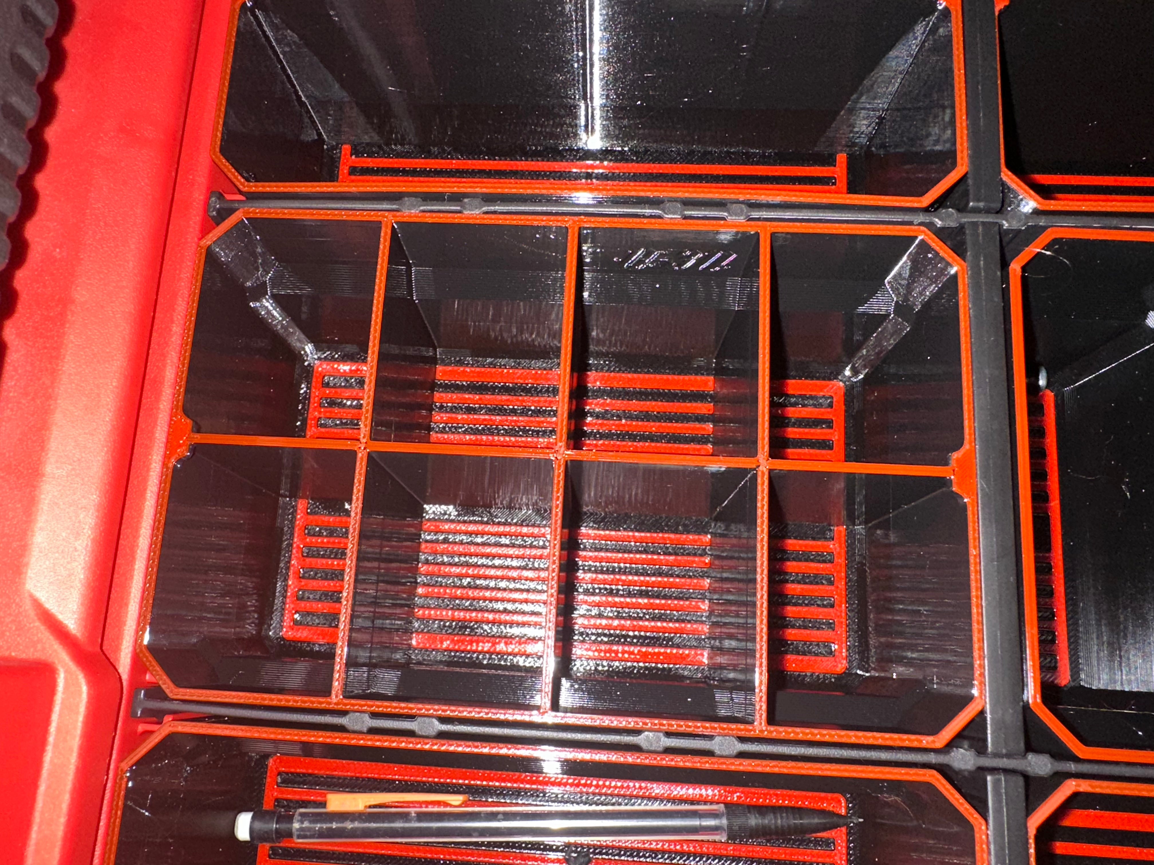 Milwaukee Packout Large 4 drawer bins