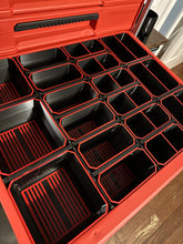 Load image into Gallery viewer, Milwaukee 4 drawer bin set print files