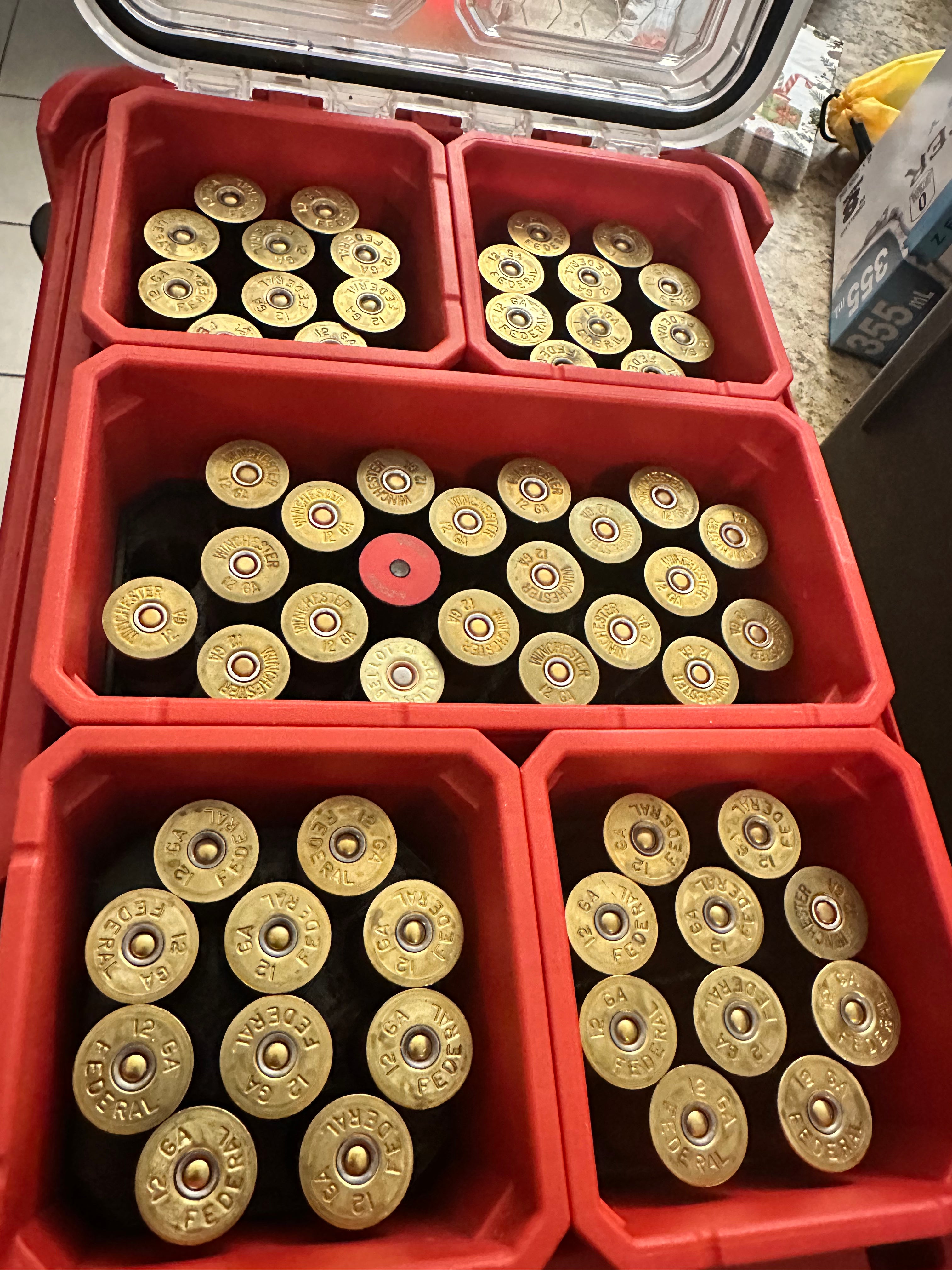 Milwaukee Deep 12Gage Ammo Bin Organizers