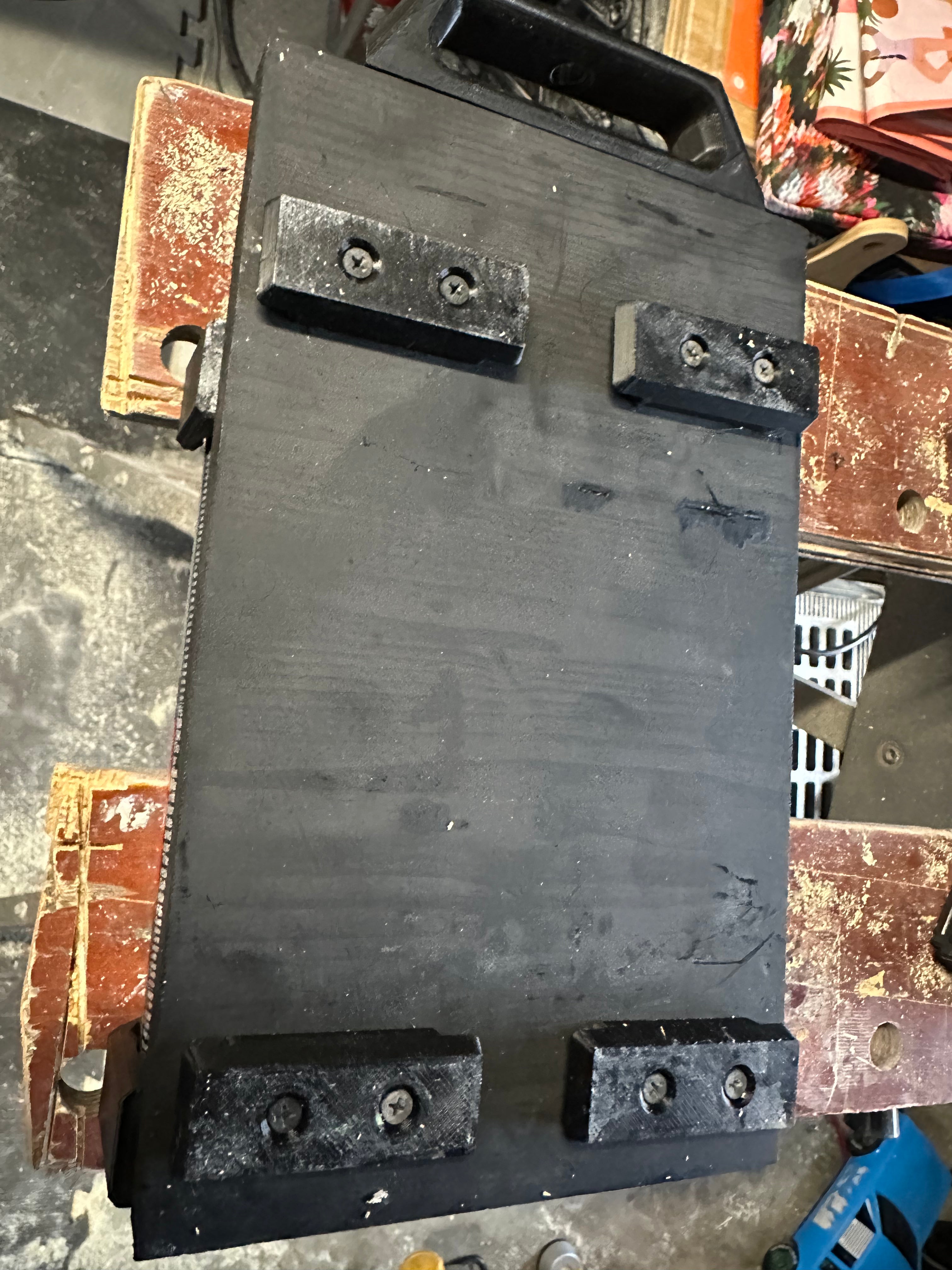 Packout compatible caulking tube holder