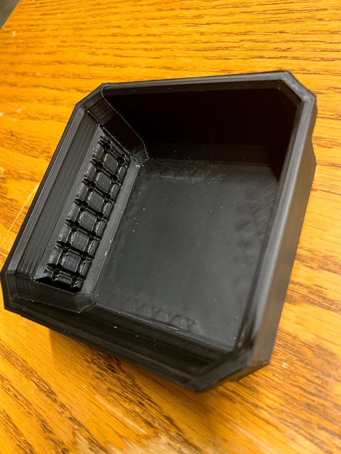 Small square bit bin for Milwaukee slim box - PETG