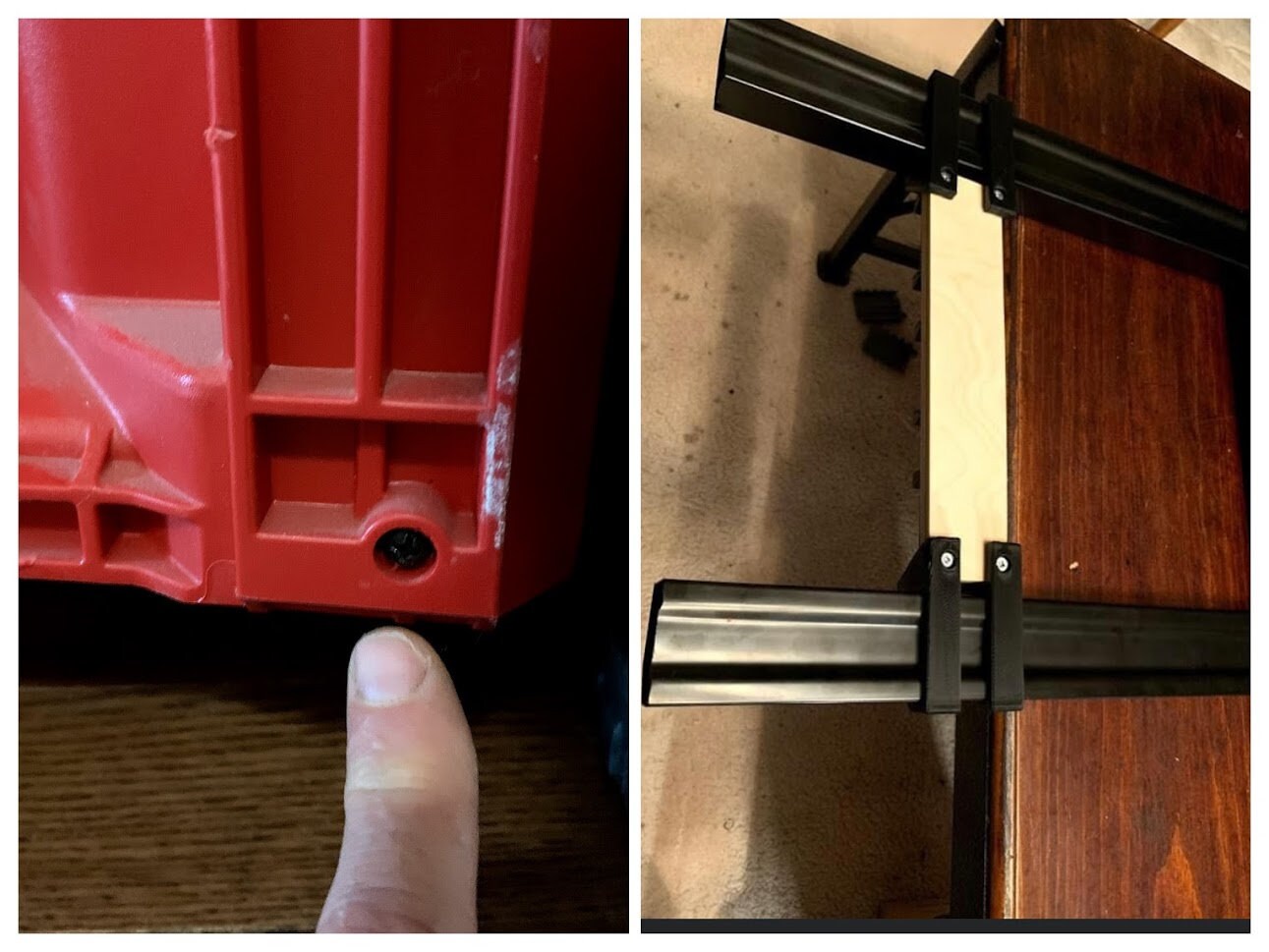 Milwaukee Packout back adapter