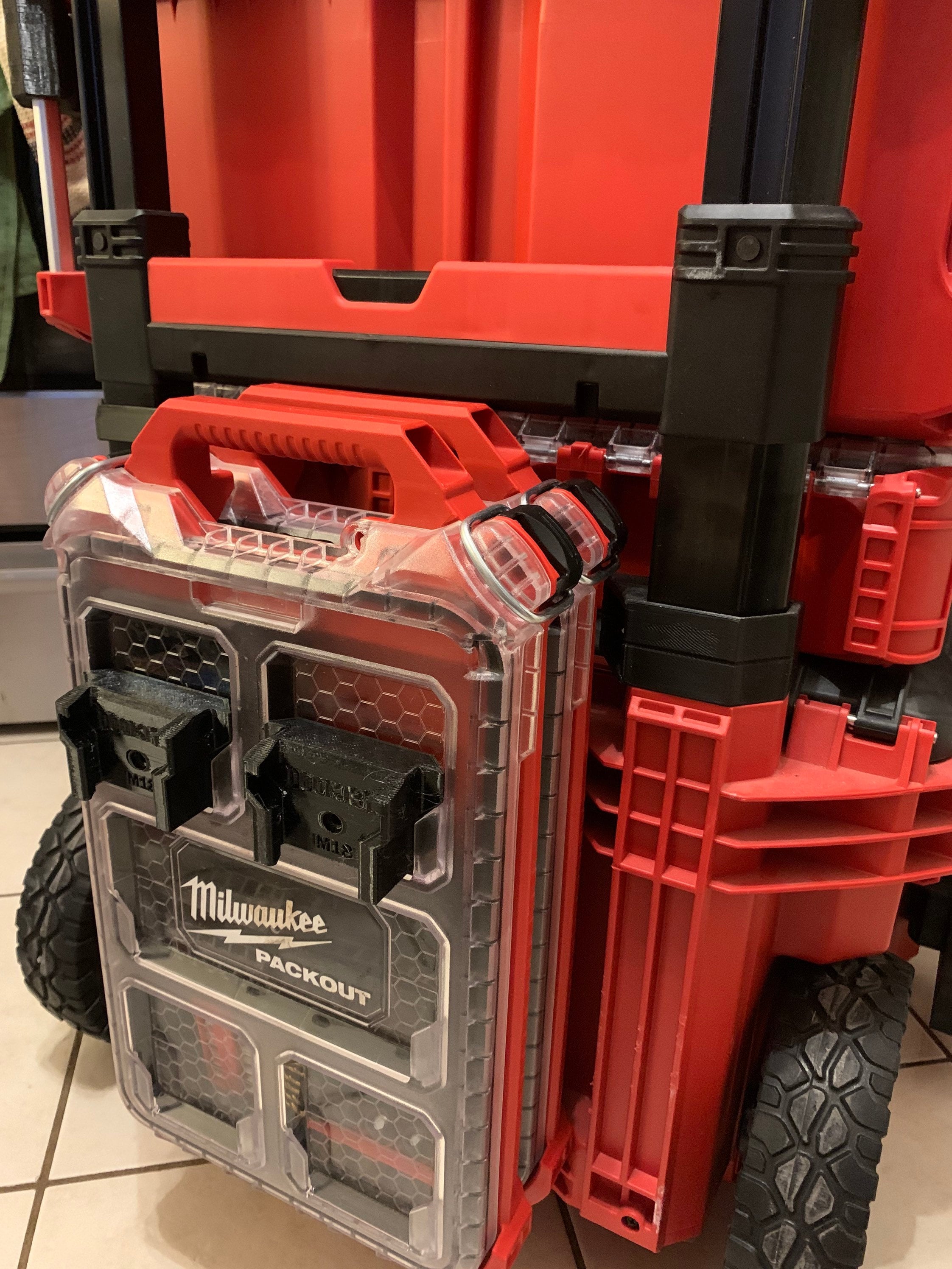 Milwaukee Packout back Cleat adapter