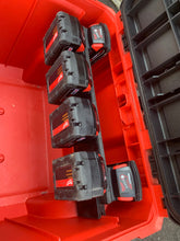 Load image into Gallery viewer, Milwaukee Packout Battery and inside rail adapter combo