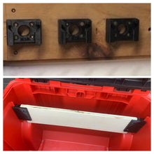 Load image into Gallery viewer, Milwaukee Packout Battery and inside rail adapter combo