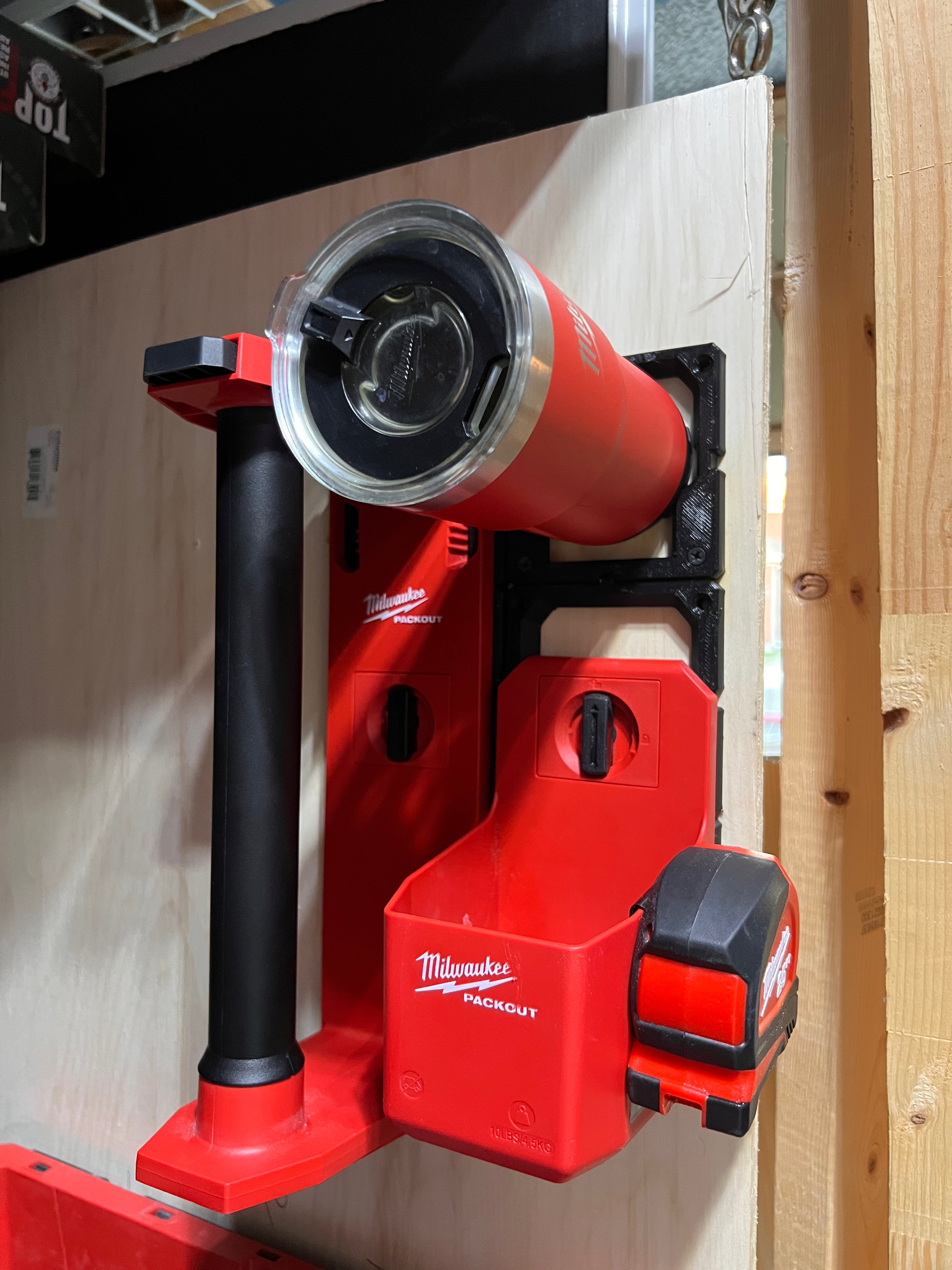 Milwaukee Packout modular wall system