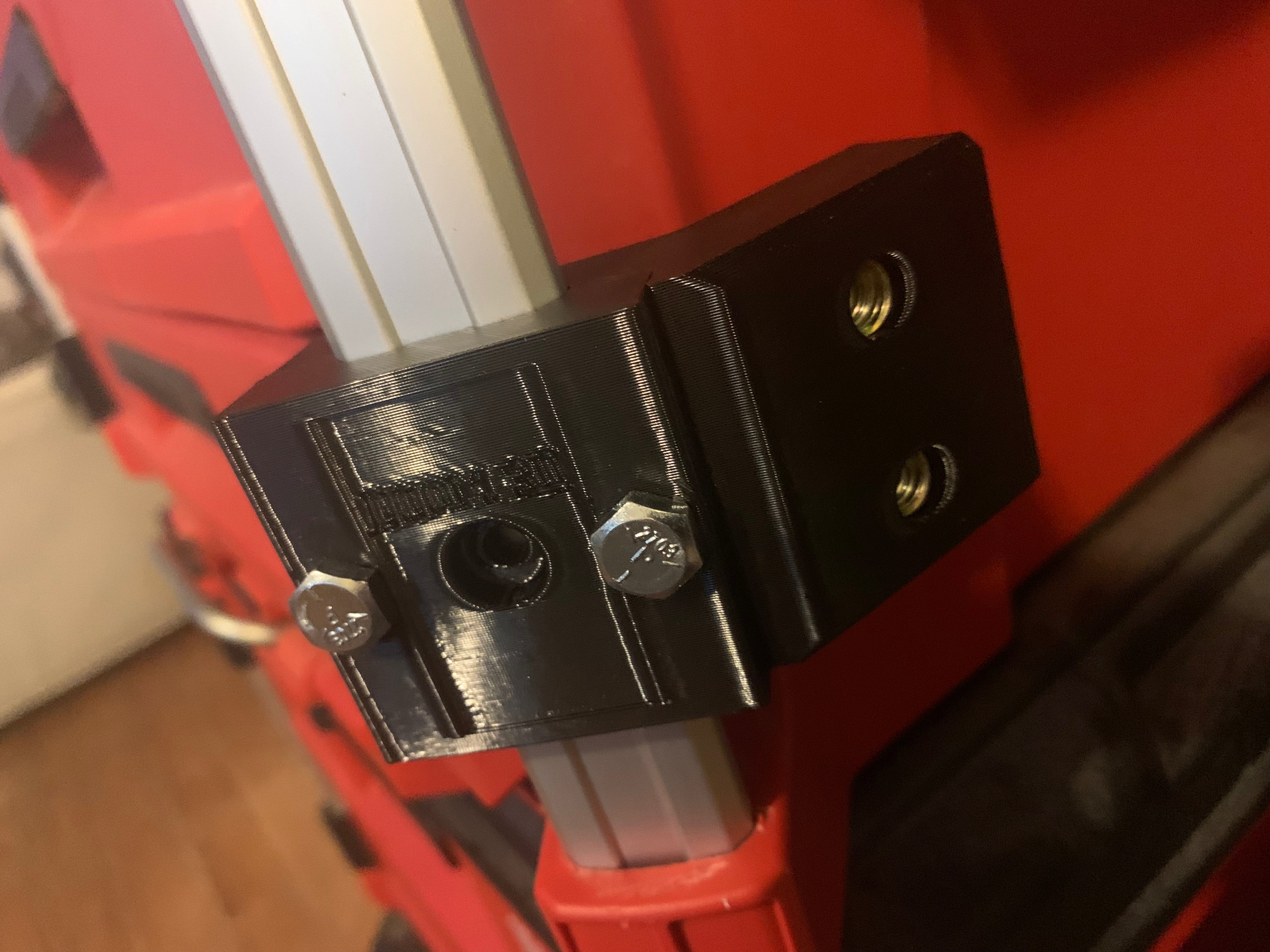 Quick change clamping Milwaukee Packout side adapter