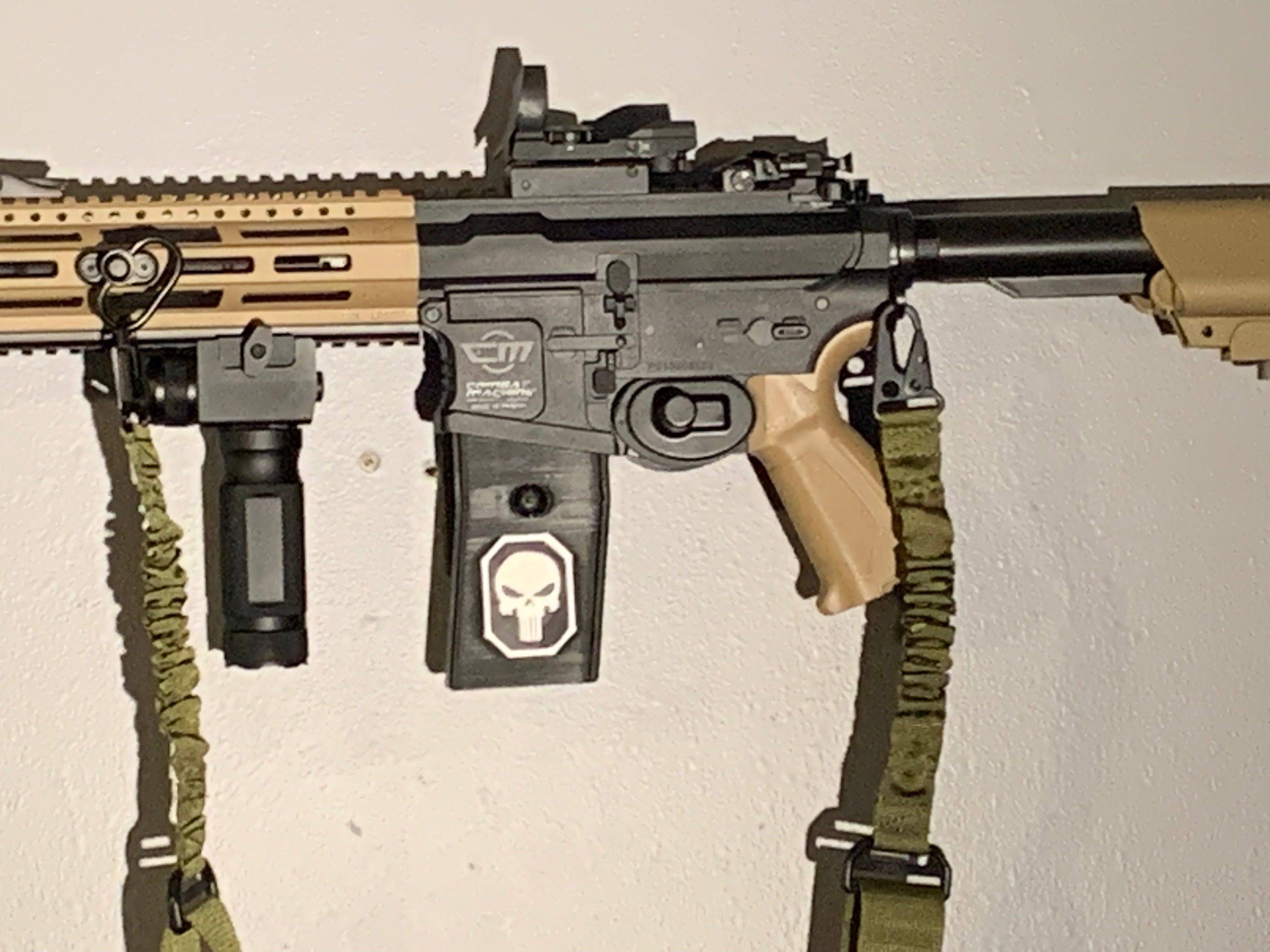 M4/M16 airsoft wall mount