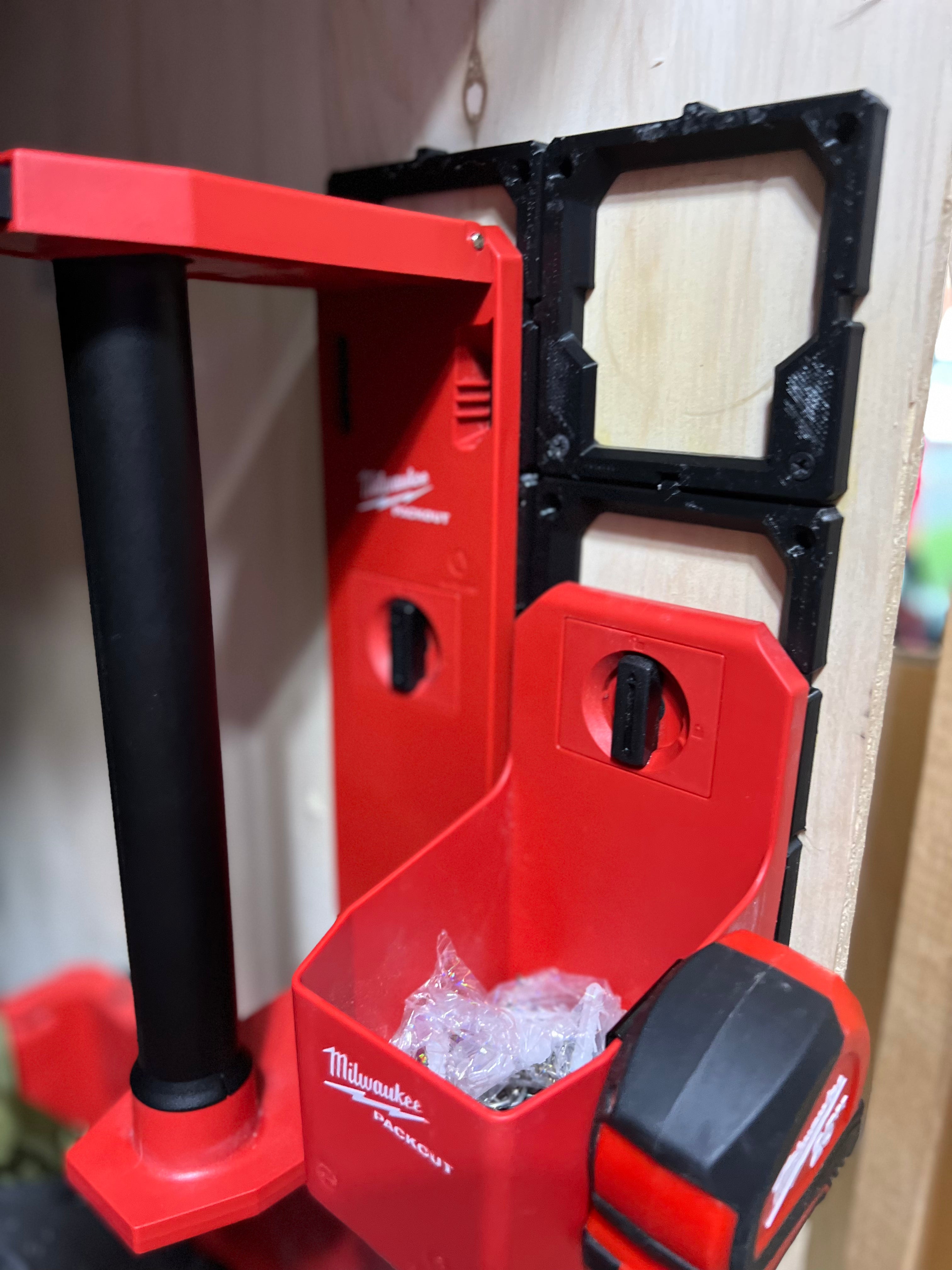 Milwaukee Packout modular wall system