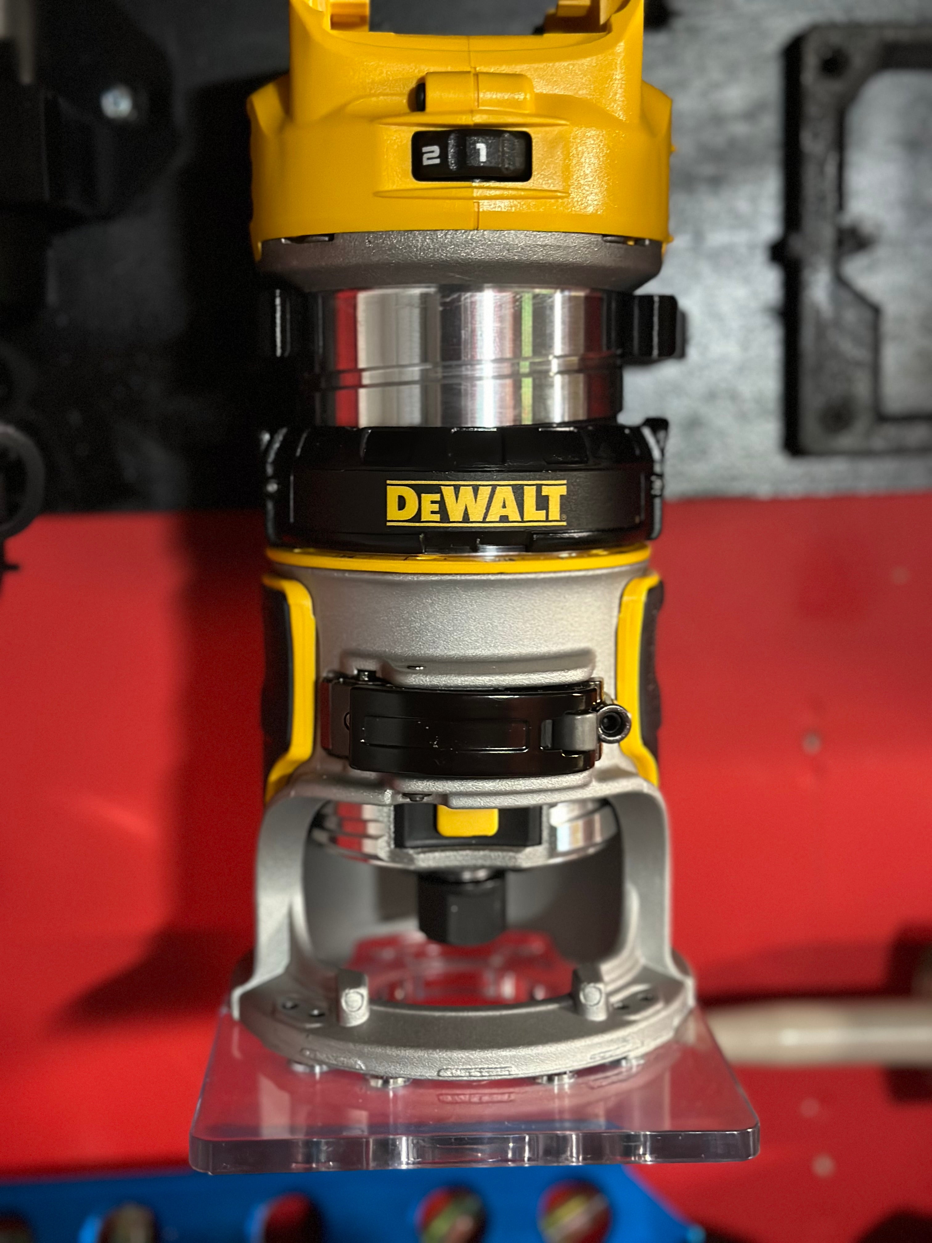 Dewalt router wall mount