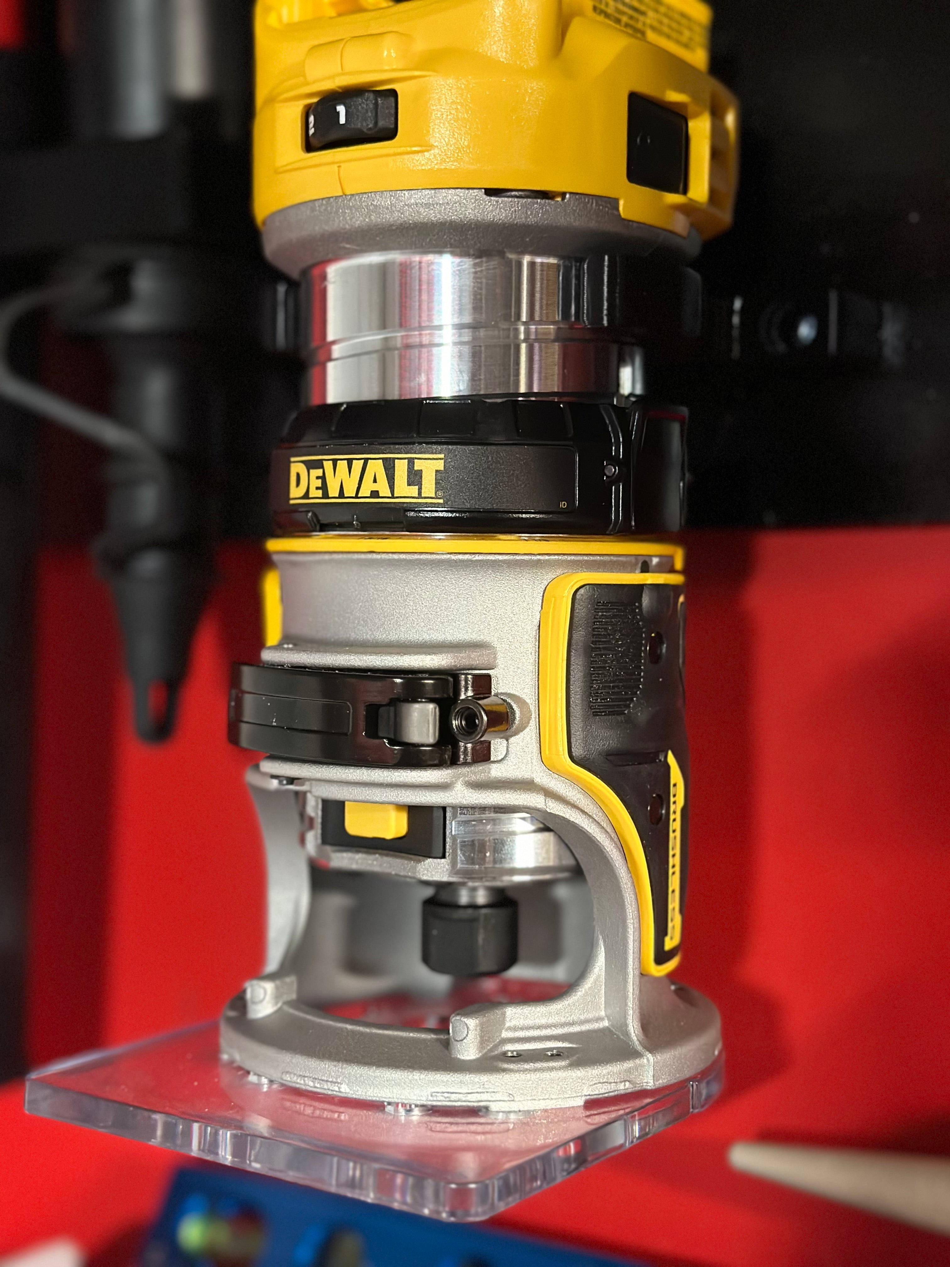 Dewalt router wall mount