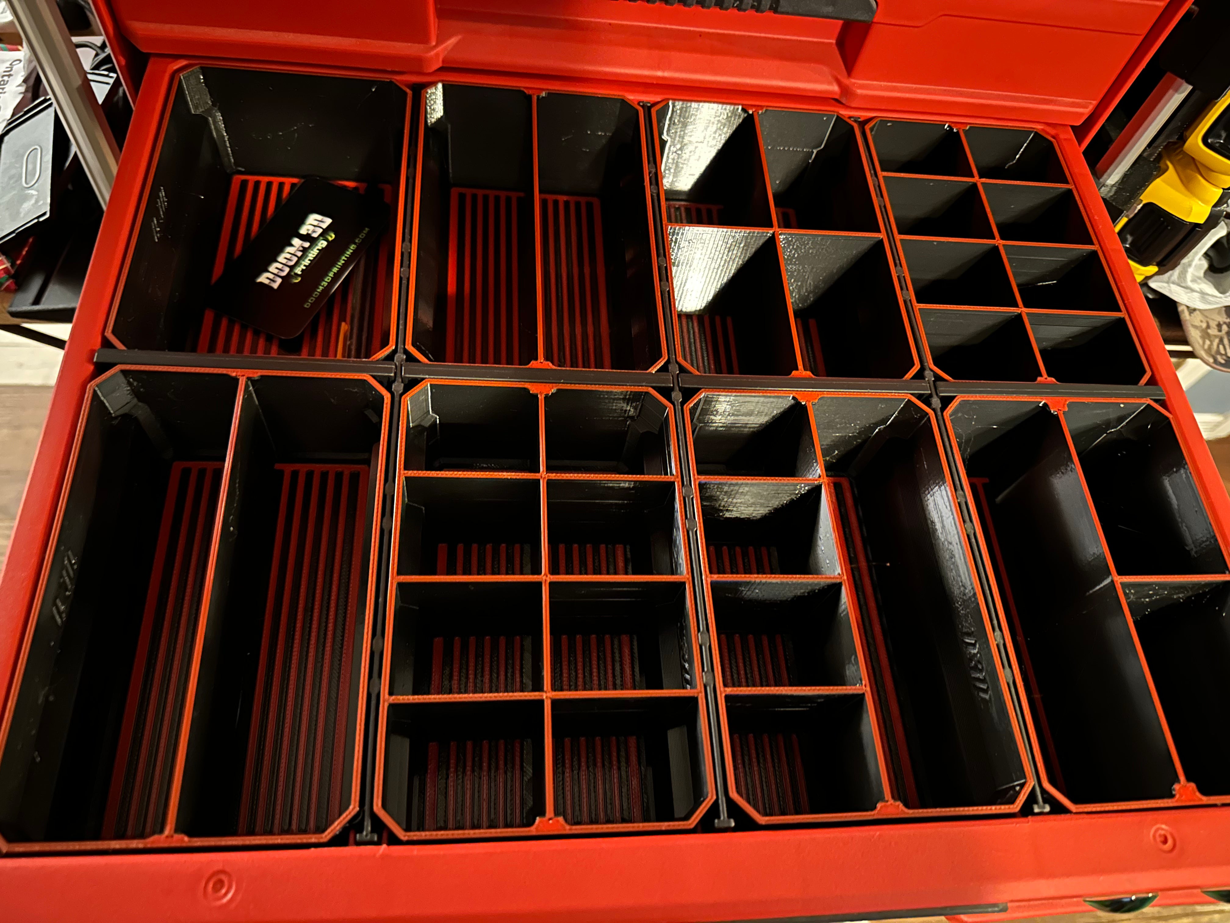 Milwaukee Packout Large 4 drawer bins