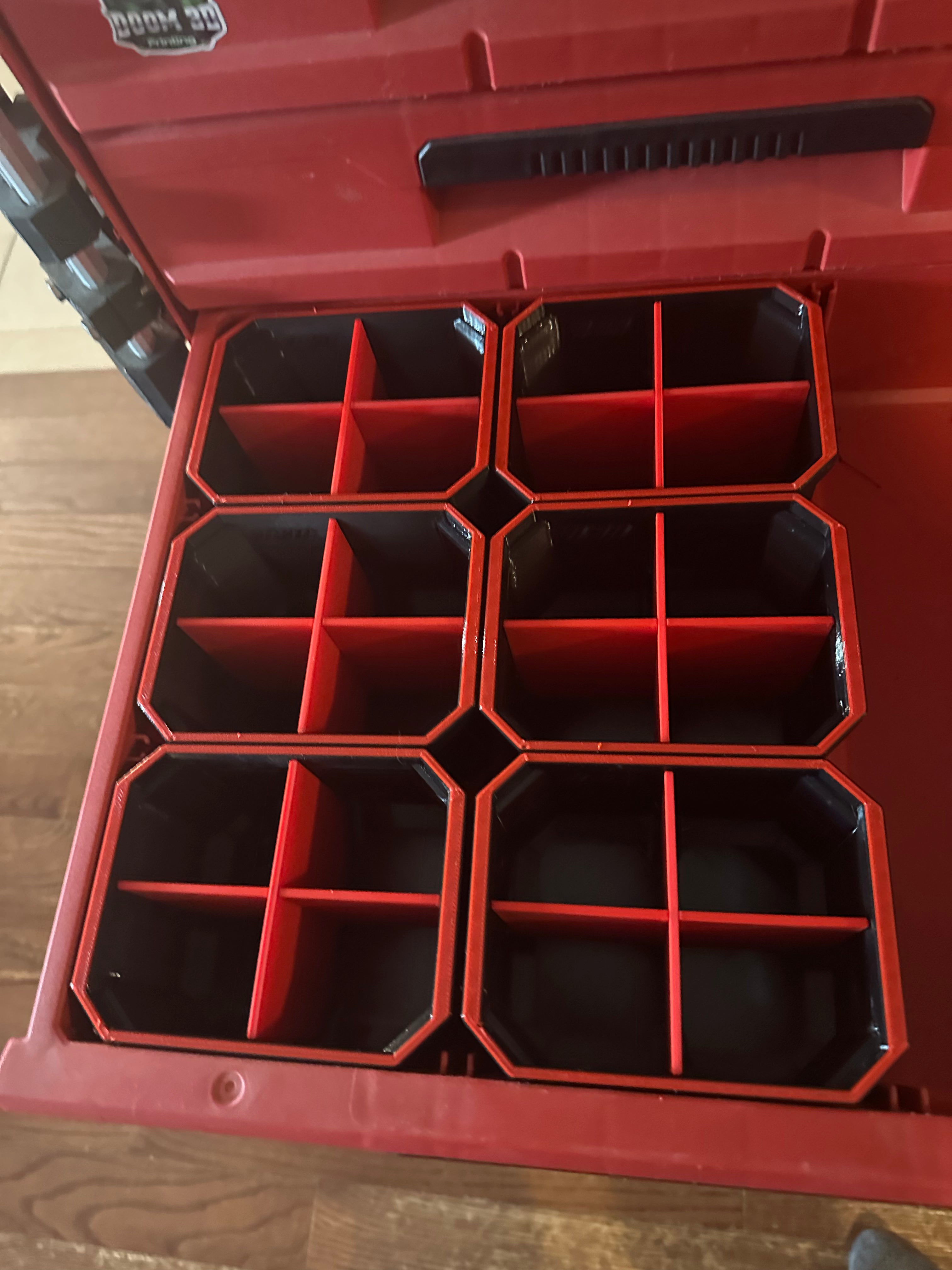 Milwaukee 3 Drawer Divider Bins