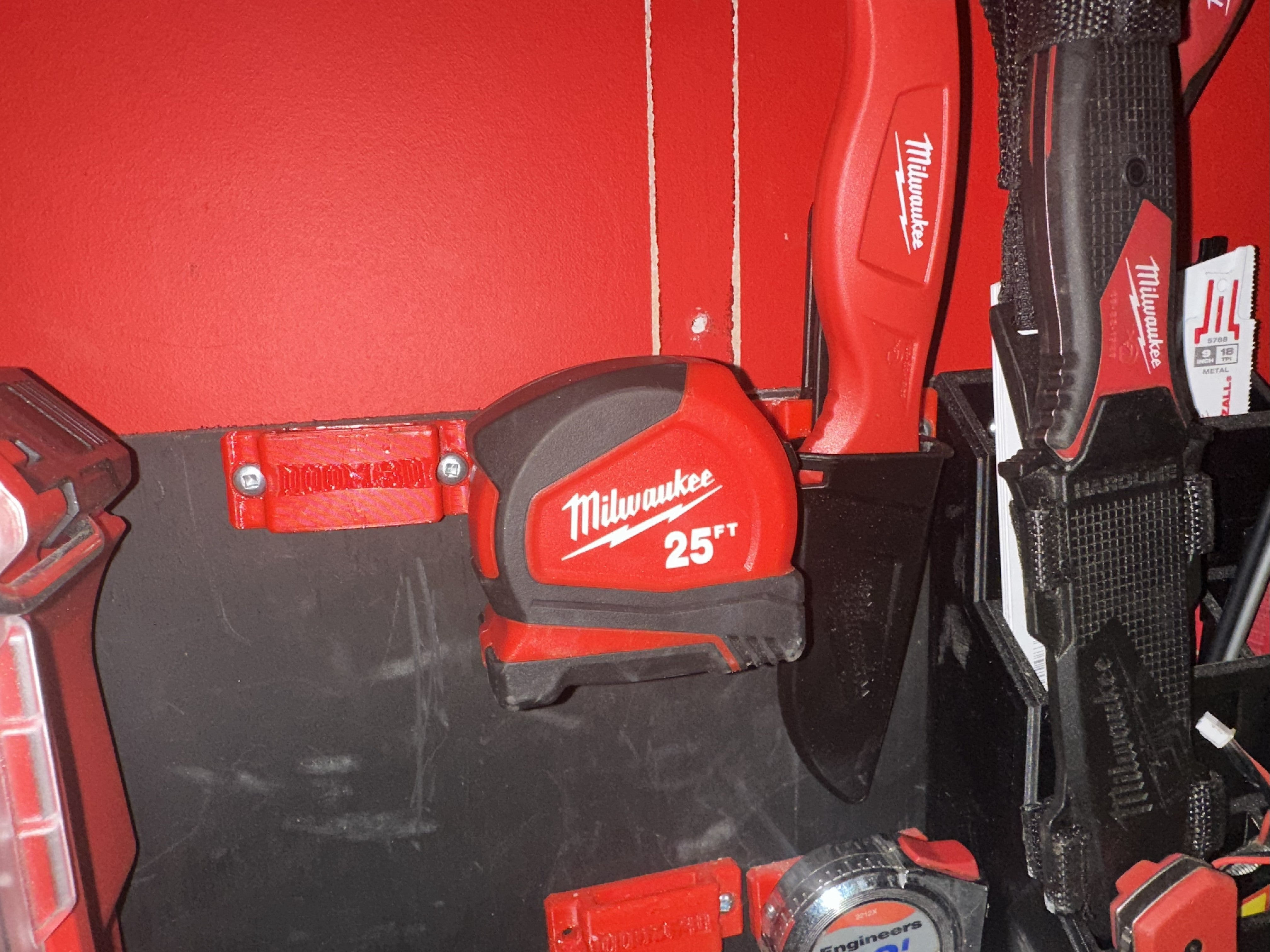 Tape measure mount - (5 Pack)