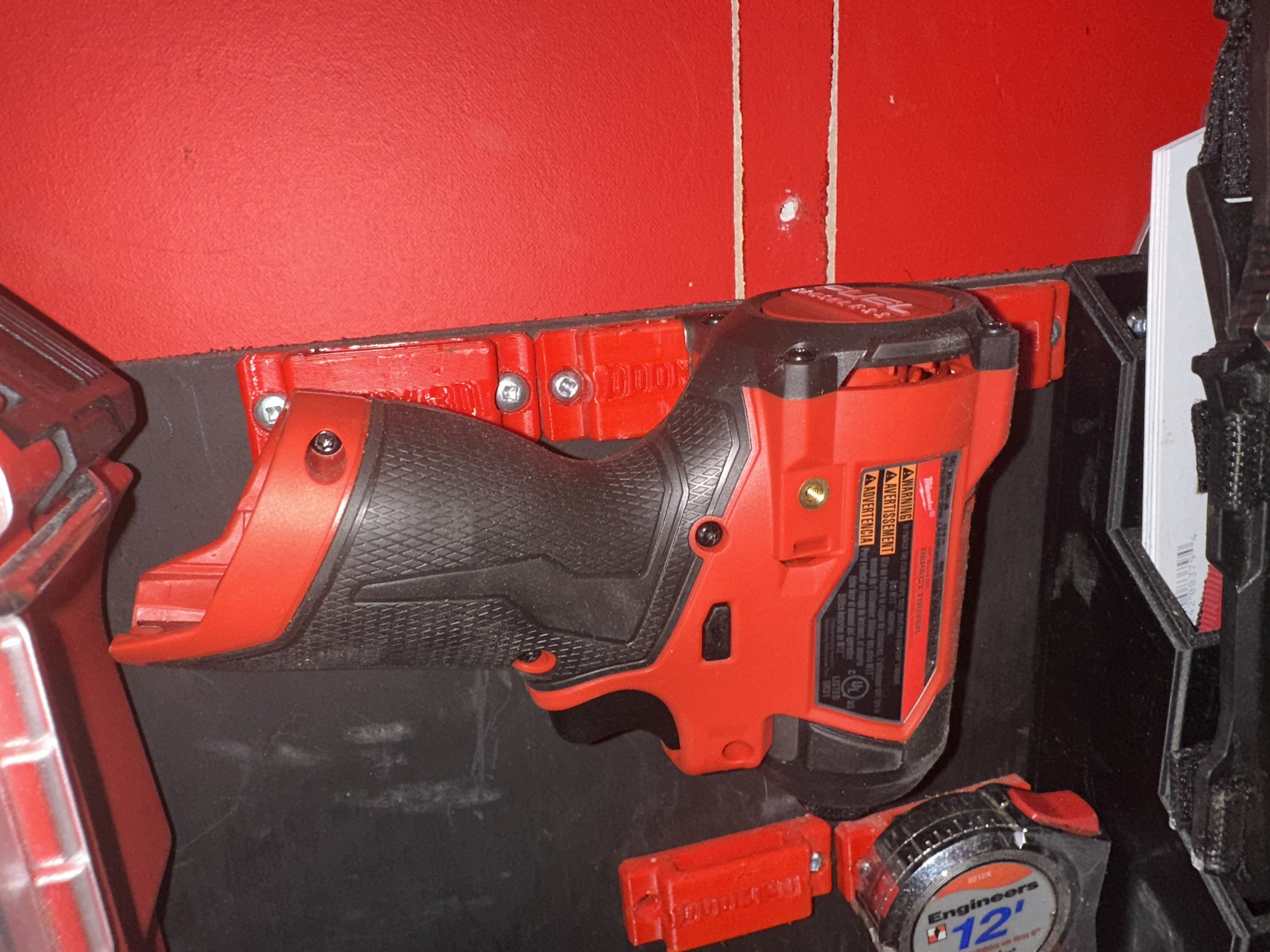 Tape measure mount - (5 Pack)