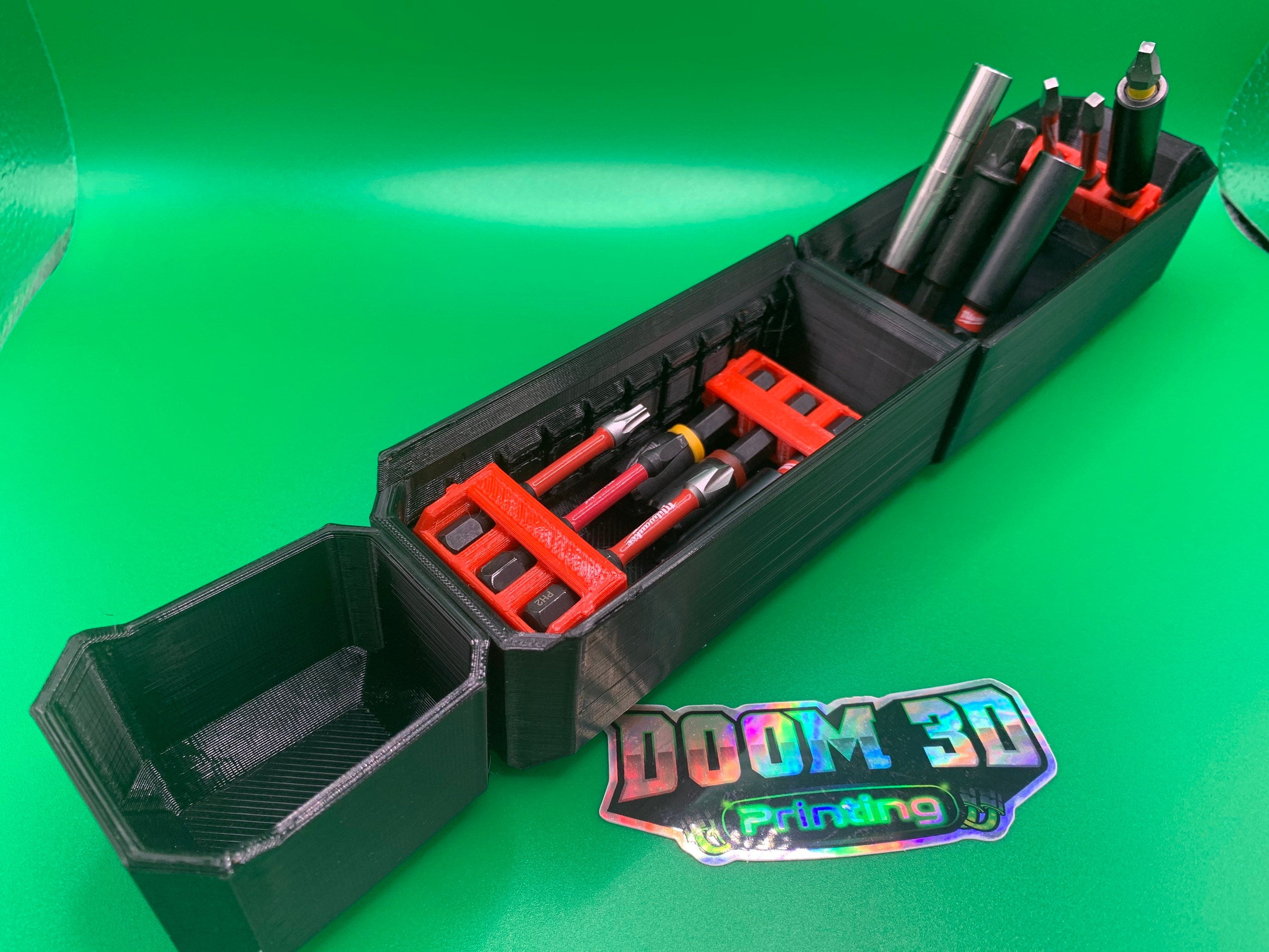 Milwaukee slim long centre bit bins