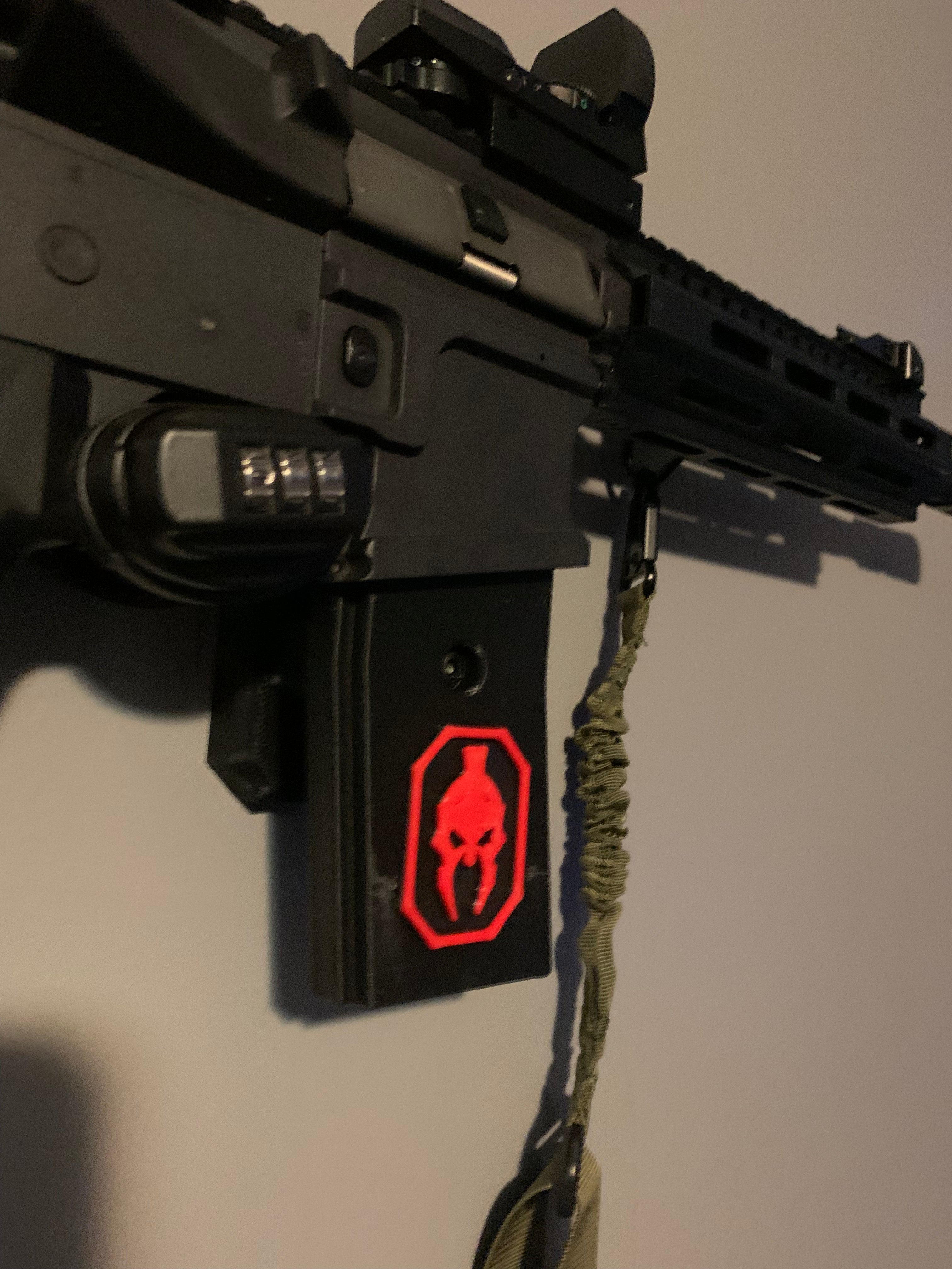M4/M16 airsoft wall mount
