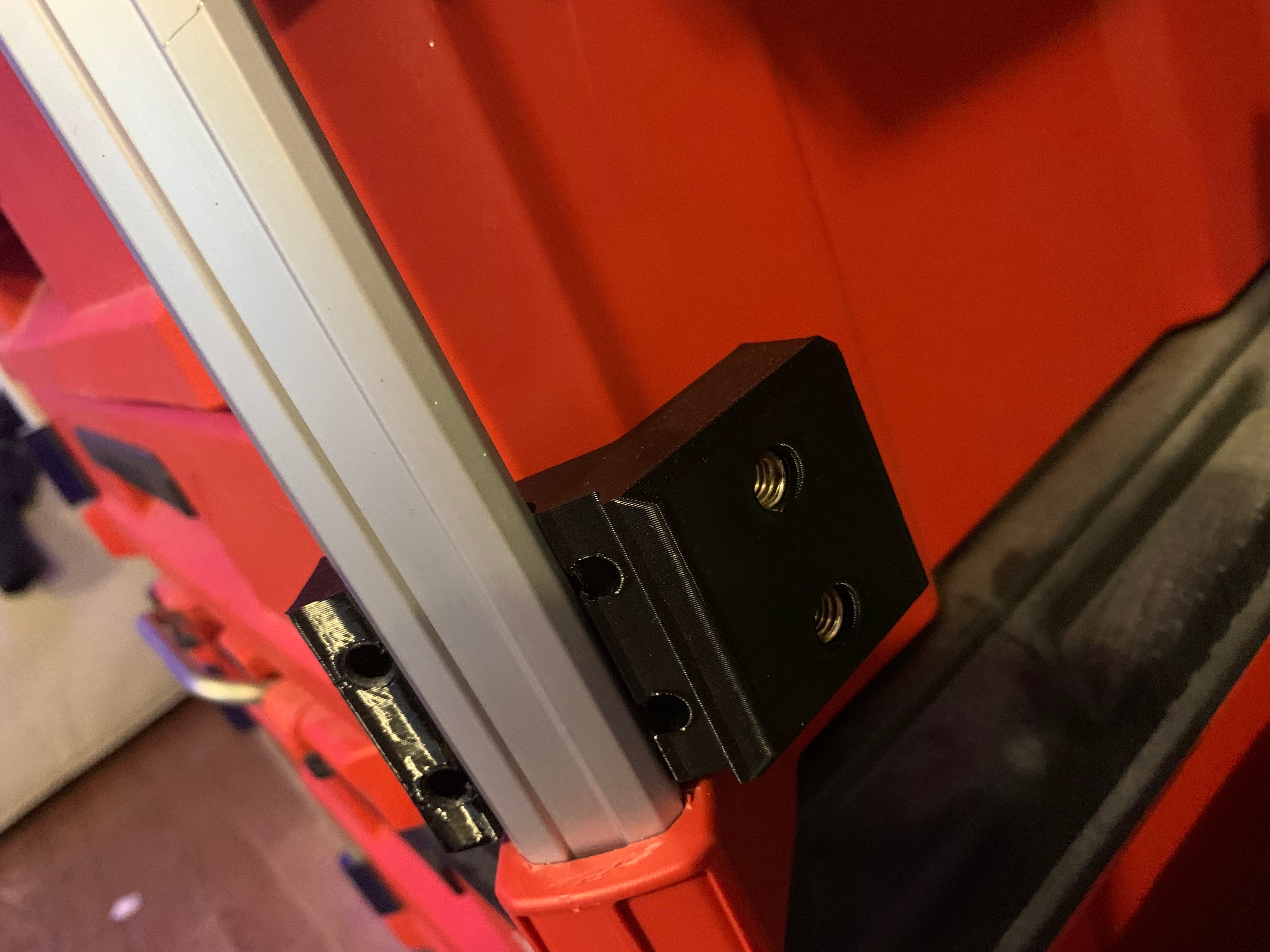 Quick change clamping Milwaukee Packout side adapter