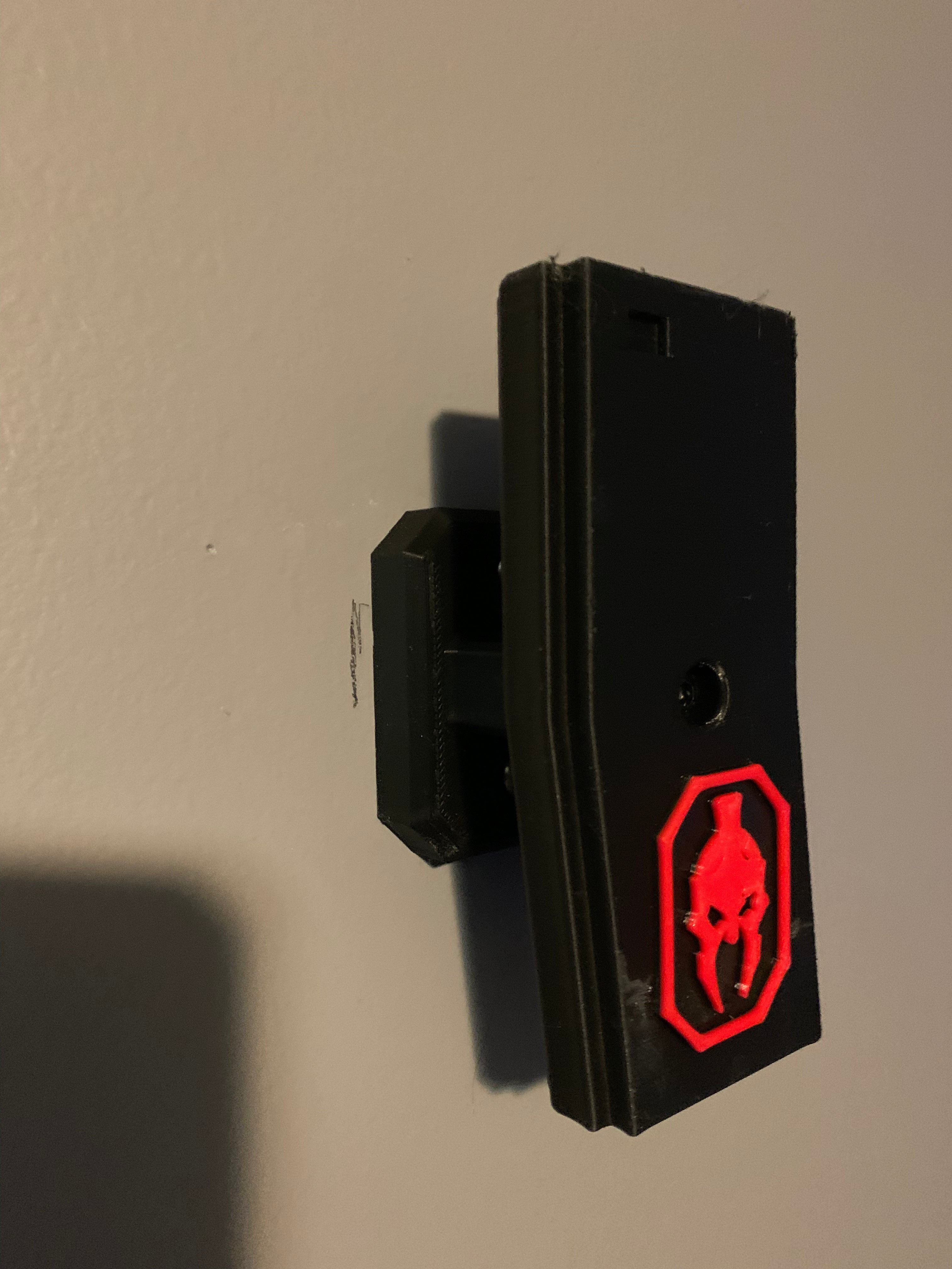 M4/M16 airsoft wall mount